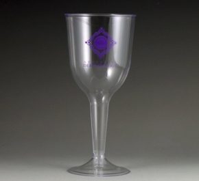 plastic wine glass