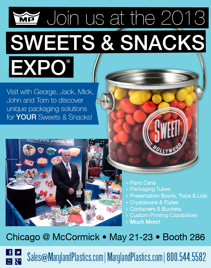 Visit Us at the 2013 Sweets & Snacks Expo®!