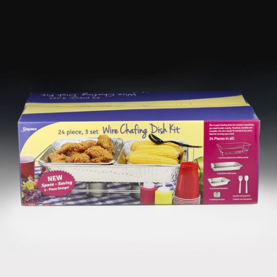 Kingsmen 24-Pc Chafing Dish Kit