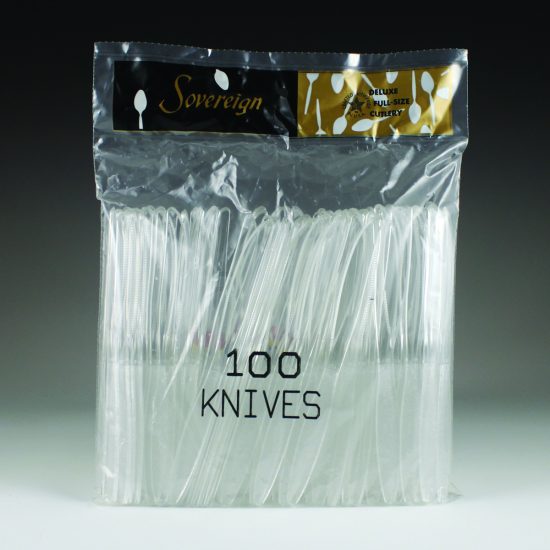Sovereign Poly Bagged (100 Ct.) - Knives