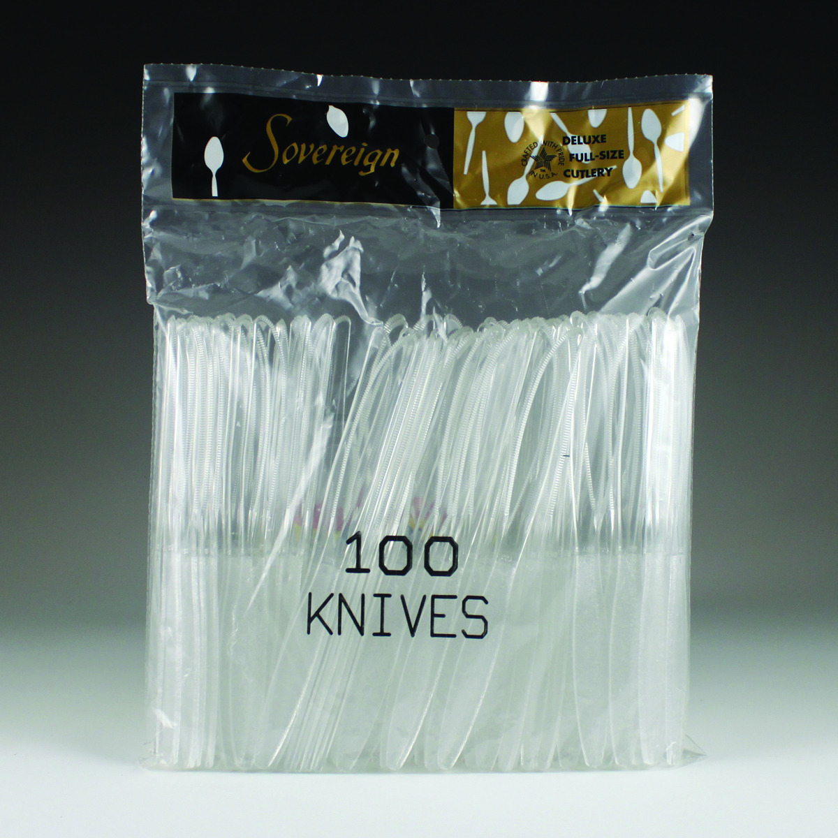 Sovereign Poly Bagged (100 Ct.) - Knives