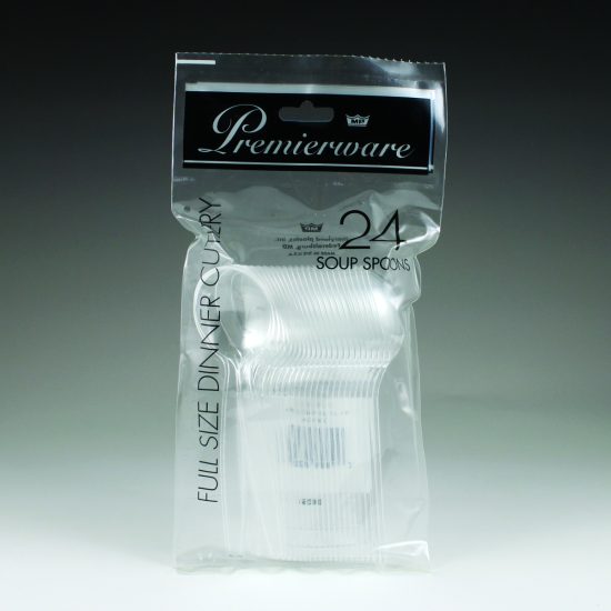 Premierware Poly Bagged (24 Ct.) - Soup Spoon