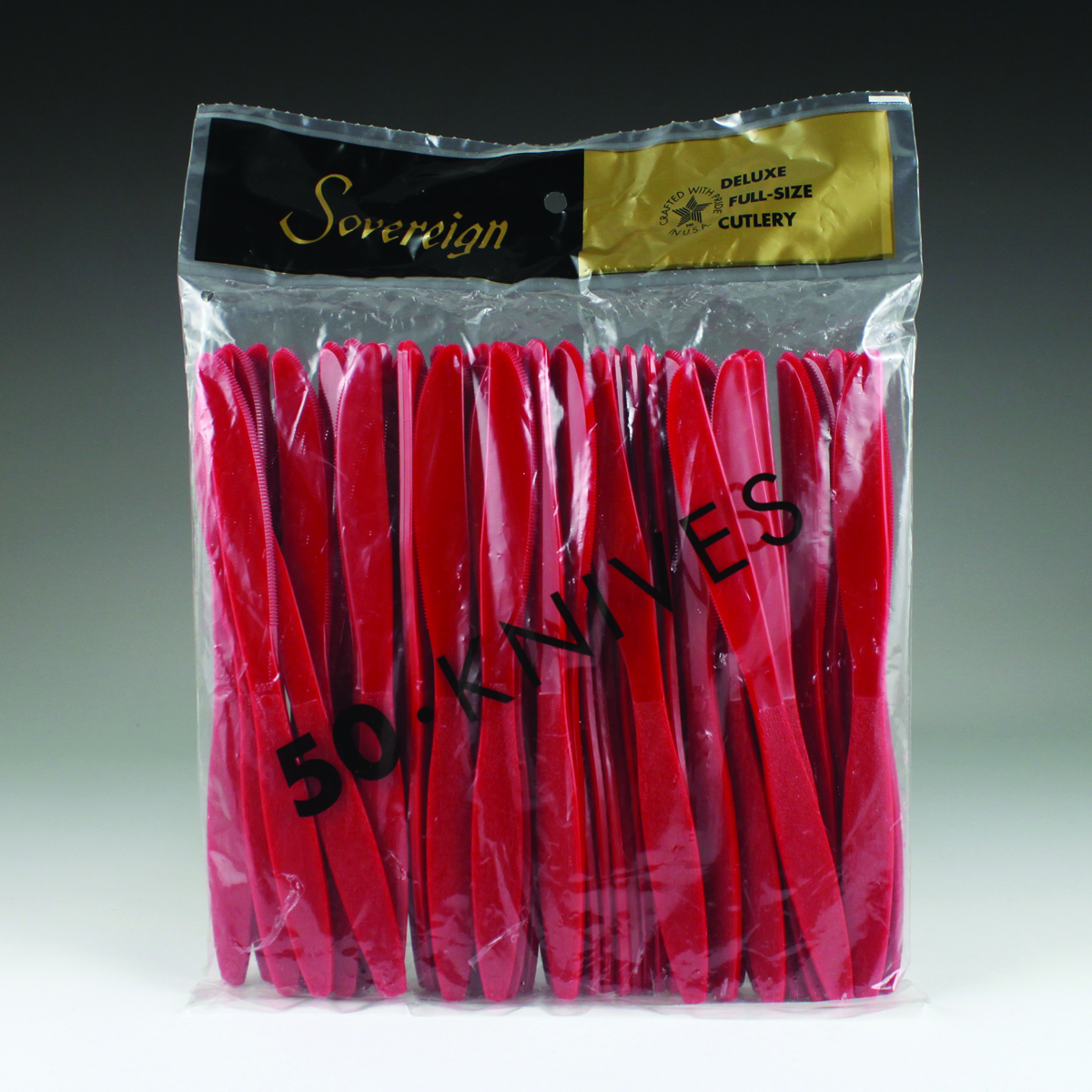 Sovereign Poly Bagged (50 Ct.) - Knives