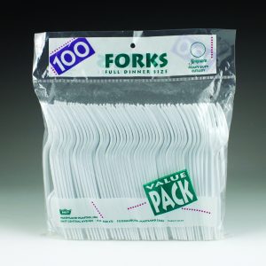 Kingsmen PS Poly Bagged (100 Ct.) - Forks