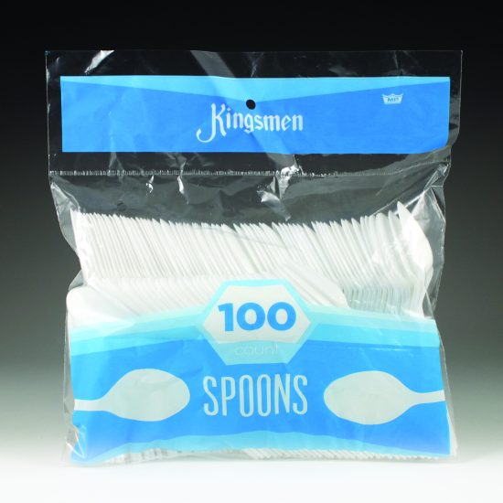 Kingsmen PP Poly Bagged (100 Ct.) – Spoons