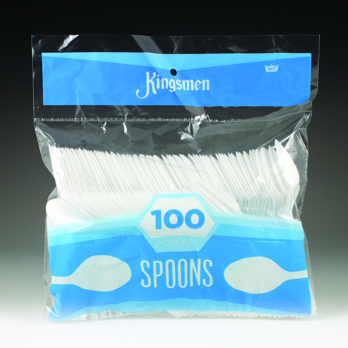Kingsmen PP Poly Bagged (100 Ct.) - Spoons