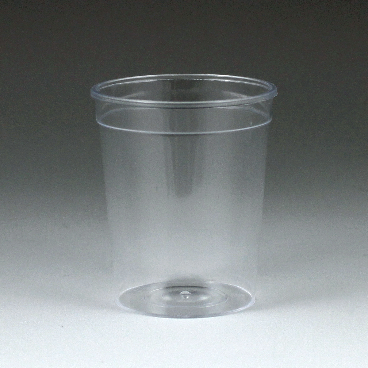 16oz. Clear Plastic Disposable Containers w/ Lids 50ct., Silver