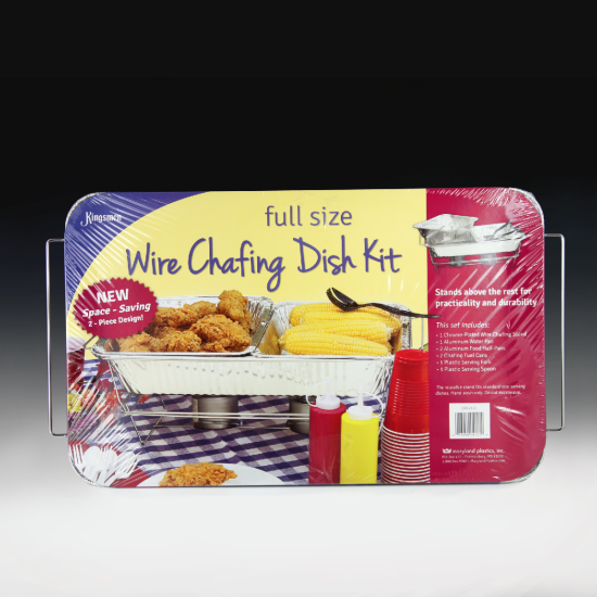 Kingsmen 8-Pc Chafing Dish Kit