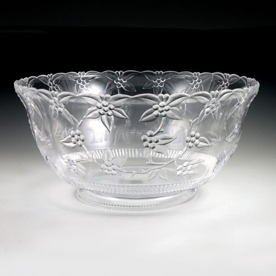 12 qt. Crystalware Large Punch Bowl